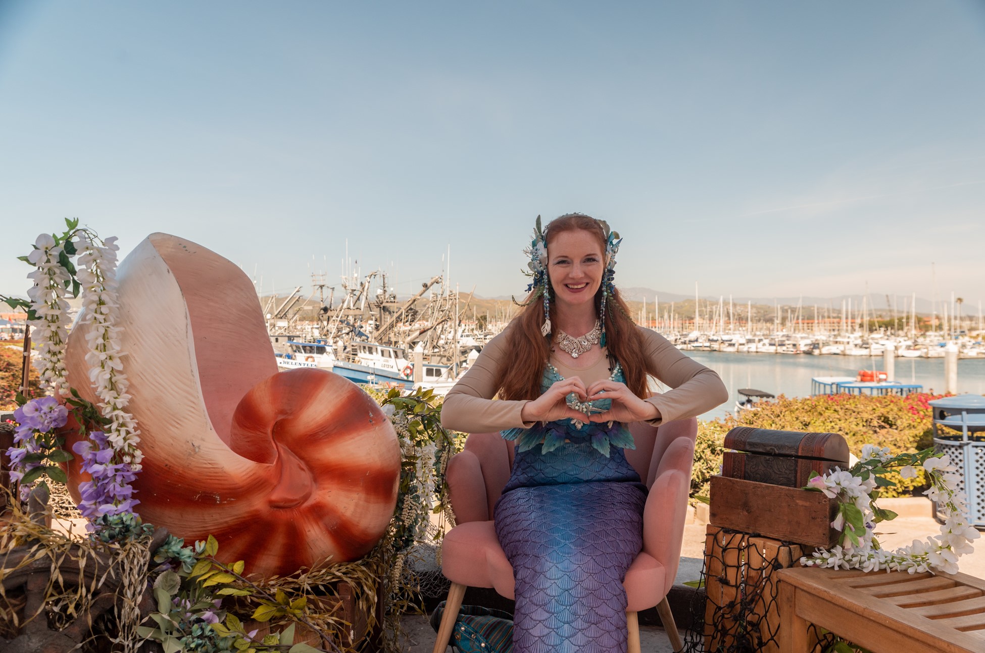 The 10th Annual March Is Mermaid Month In Ventura Harbor Village 